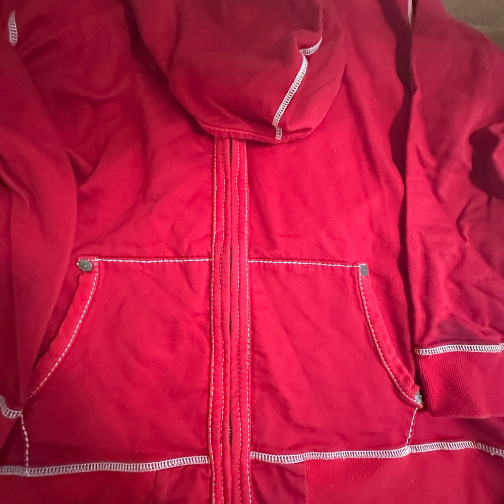 True Religion Red Lightweight Jacket